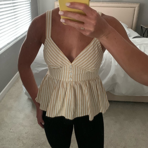 Nordstrom stripe tank Sz-S - Picture 2 of 7